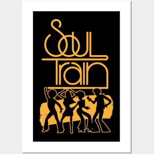 dance soul train Posters and Art